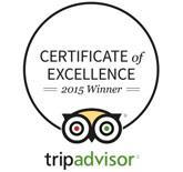 Tripadvisor certificate of excellence