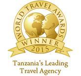 Tanzania leading Travel Agency Award 2014